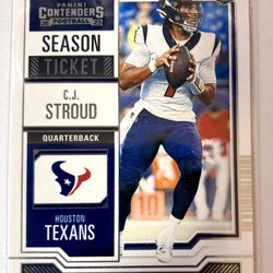 C.J. Stroud  2023 Panini Contenders Rookie RC 