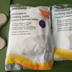 Medela disposable nursing pads (3)-4 packs. New 