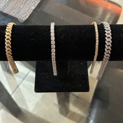 Diamond Test Approved! Moissanite Bracelets