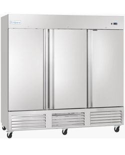 Empura Refrigeration E-KB81R 81 Inch Reach-In Refrigerator with 3 Doors