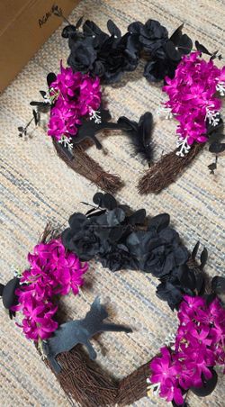 Halloween wreaths