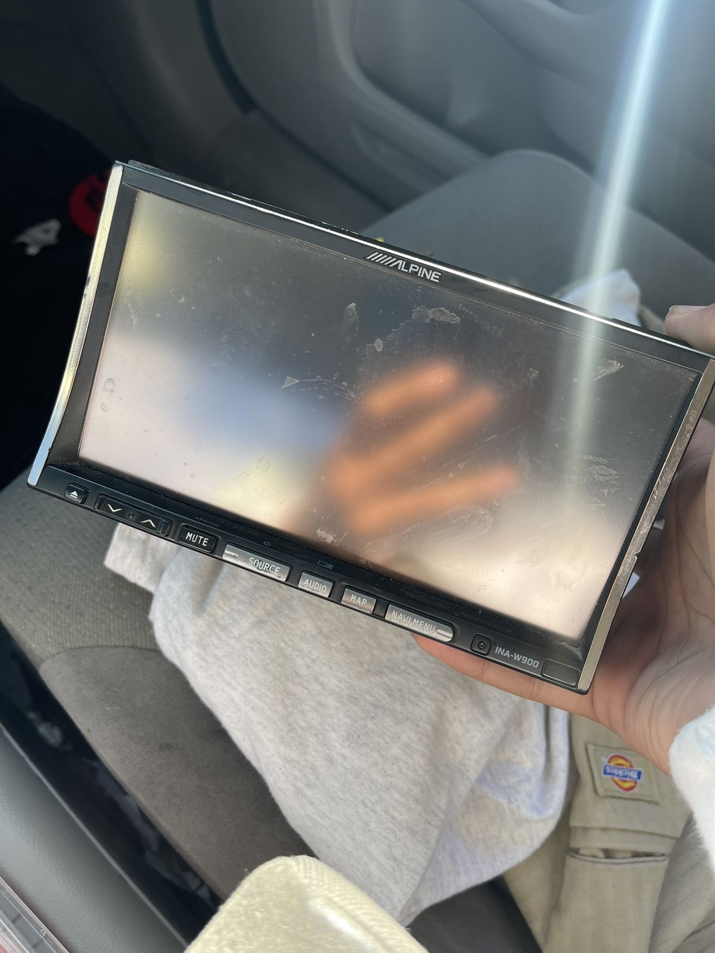 Alpine Touch Screen Stereo