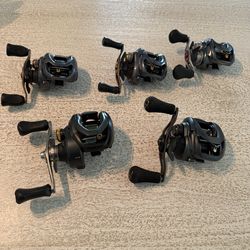 Shimano curado, Diawa Steez And Tatula Bass Fishing Reels