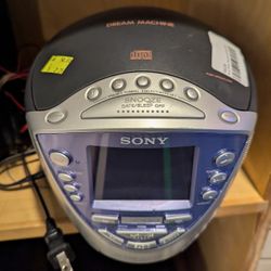 Sony Dream Machine CD Clock Radio