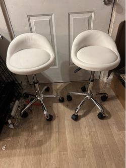 Set de 2 Taburetes giratorios ajustables