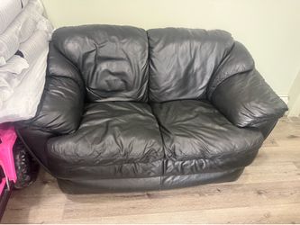 Leather couch