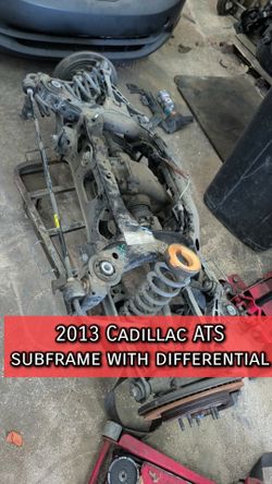 2013 Cadillac ATS rear subframe with differential