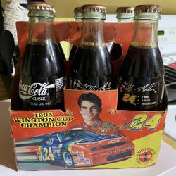 1995 Winston Cup Champion Jeff Gordon 6 Pack Bottles 