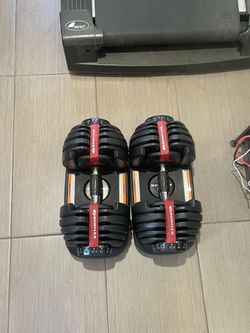 Bowflex 552 dumbbells