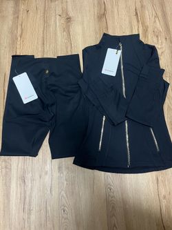 Lululemon Define Jacket Black and Gold Zipper Size 4