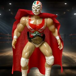 Dr  Wagner Luchador  figure, 7” inches tall