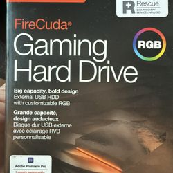 (2) Seagate Fire Cuda Gaming Hard Drive 1TB Brand New Sealed!!!
