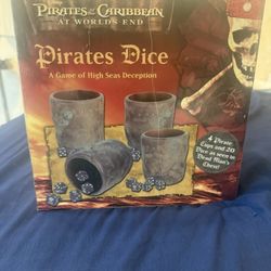 NEW & SEALED! 2006 Pirates of the Caribbean Dead Man's Chest Dice Board Game NIB