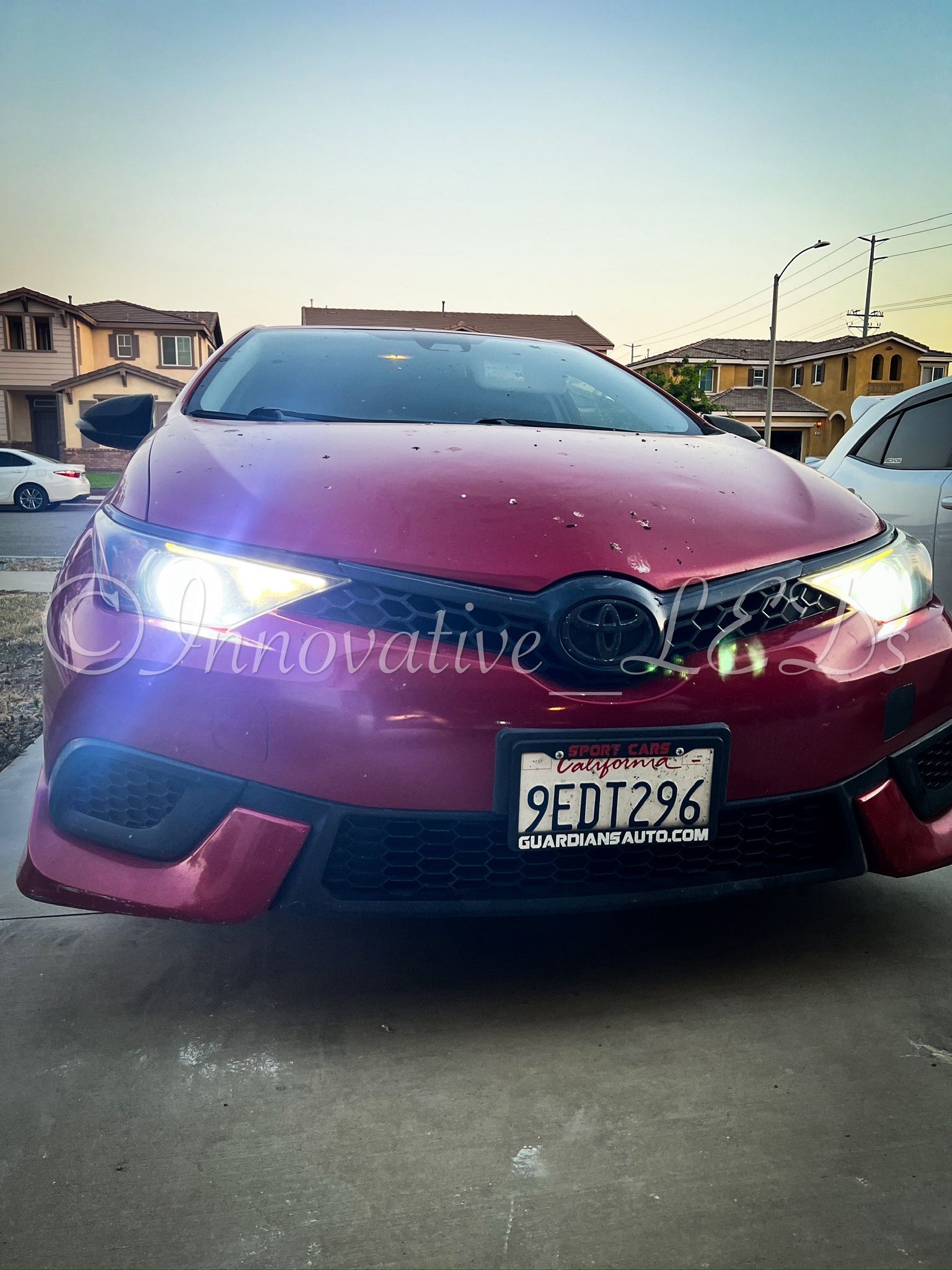 Led Headlights Size 9007 Luces 6000k Bright Glacier White 