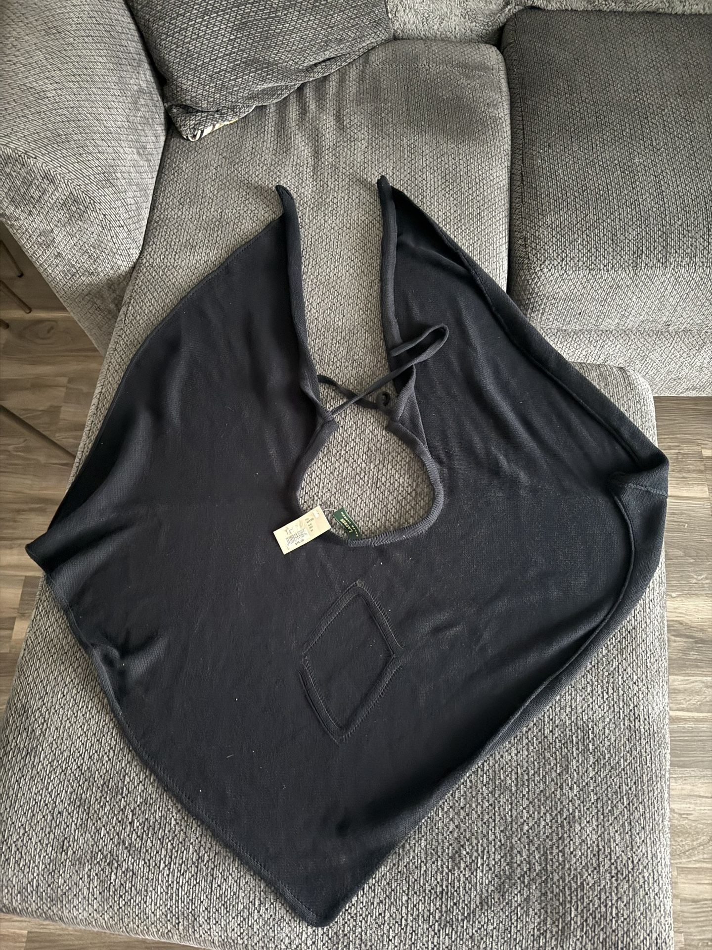 Ralph Lauren black shawl- new with tags