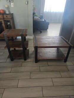 Rustic Coffe table set