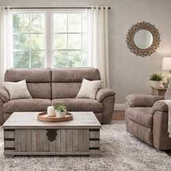 Couch, Loveseat And A Recliner All In Excellent Condition