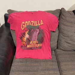 Size Medium, Godzilla King, Of Monsters, T-Shirt.
