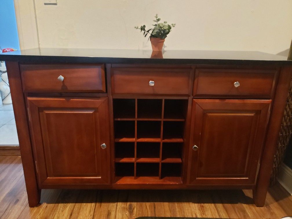 BOB'S Furniture Buffet Server Table