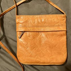 Brown Leather Crossbody Bag