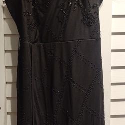 Anthropologie Black Dress