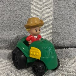 Fisher Price Little People Tractor Farm Toy and Figure Set
