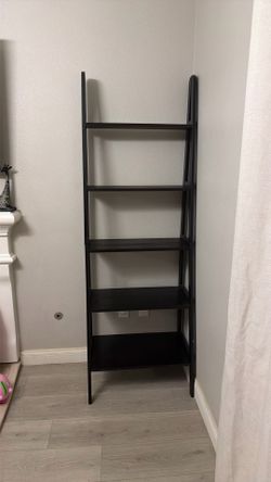 Ladder shelf