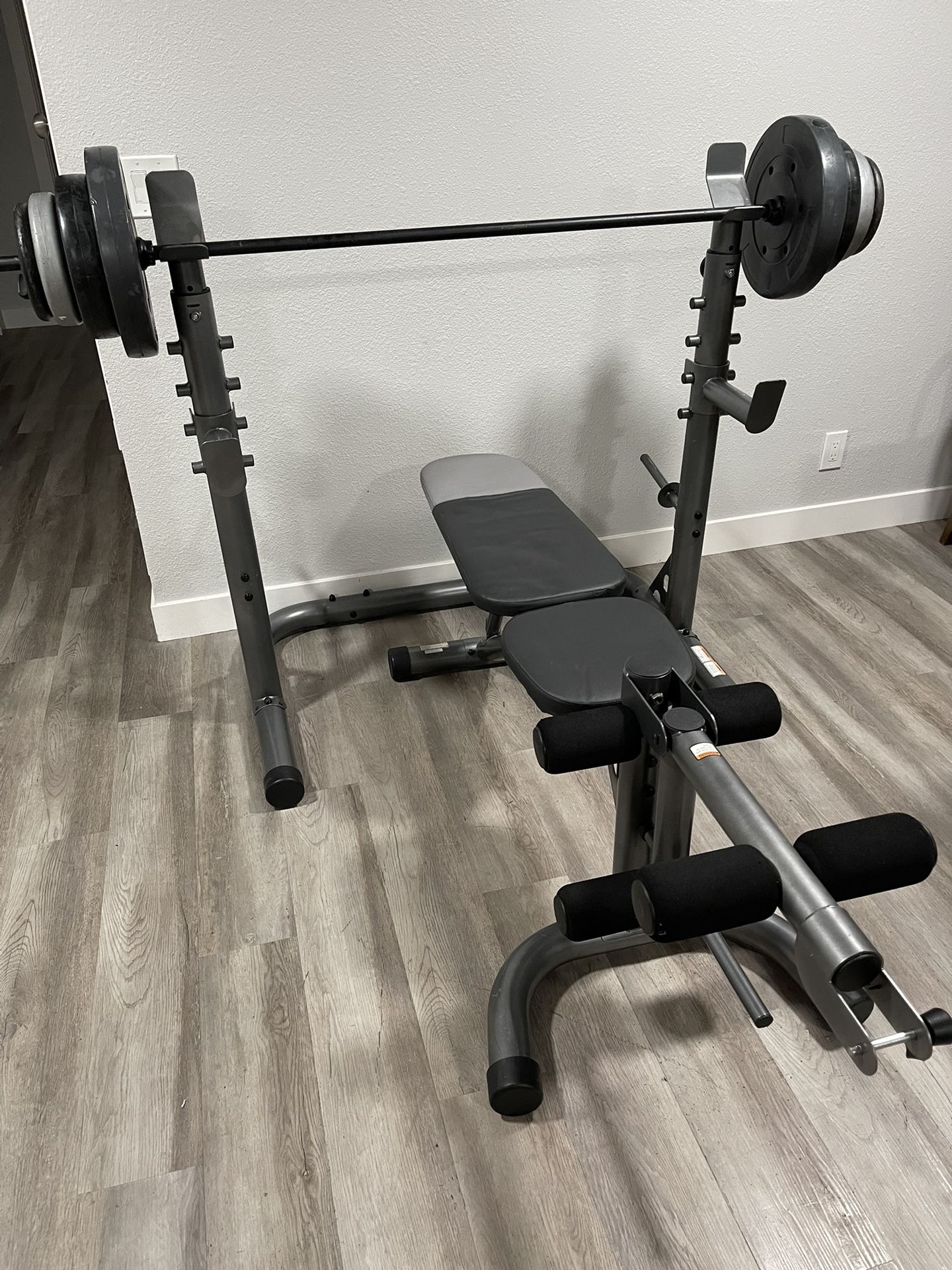 Bench Press And Weights