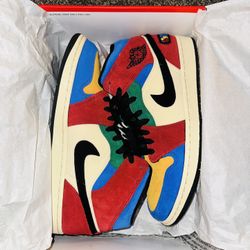 Jordan 1 Blue The Great Fearless 10.5 