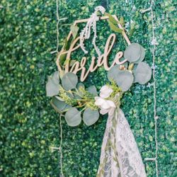 Bride and Groom Signs