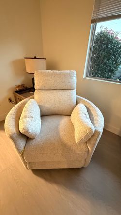 2 Sofas individual reclinables
