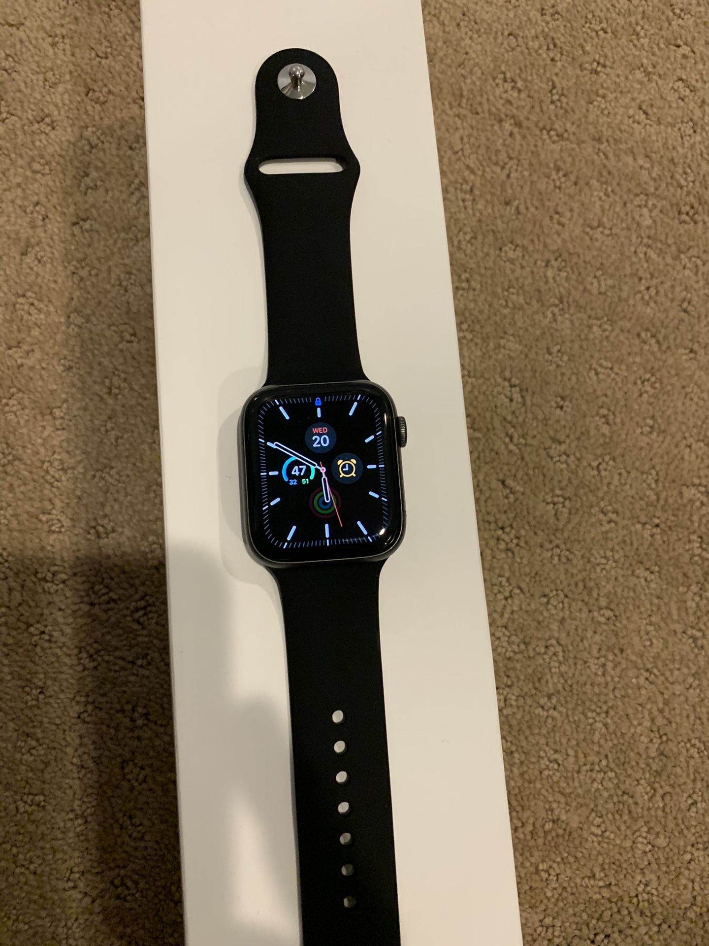 Apple Watch series 4 44mm GPS LTE. Like new. Original box and paper work.