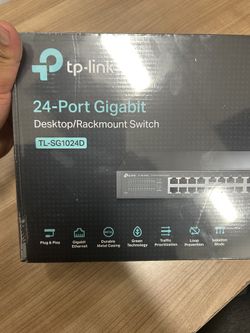 24 Port Gigabit For Computers