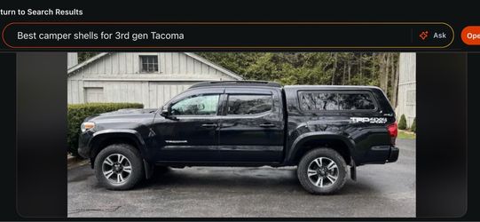 Want to buy camper shell