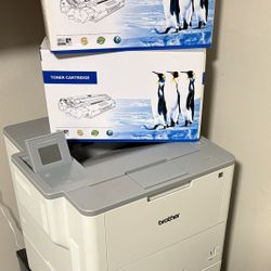 Brother 6400 Printer And Toner