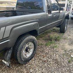 Receiver hitch for a 1987 Toyota truck
