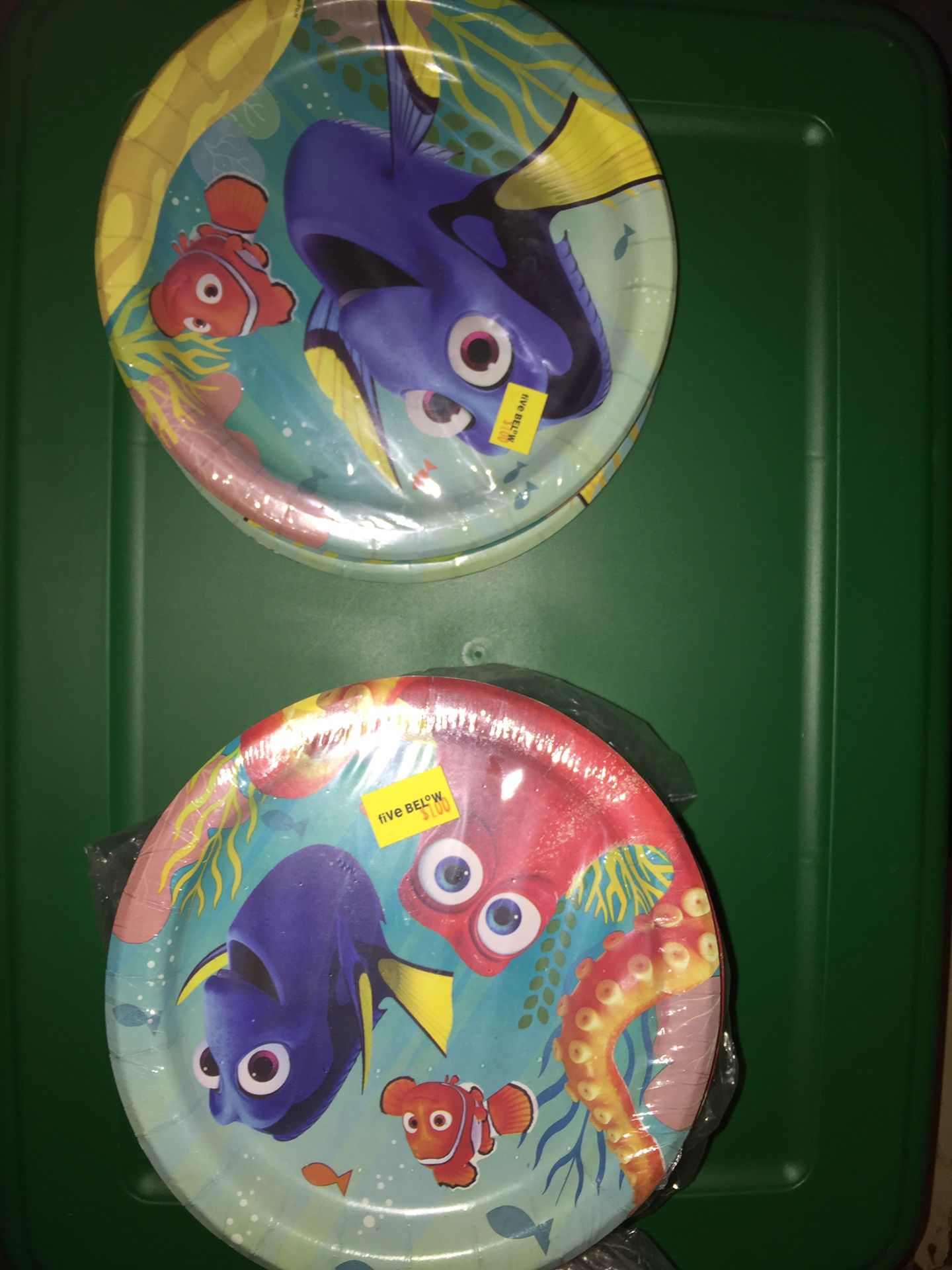 Finding Nemo Dory Birthday Plates