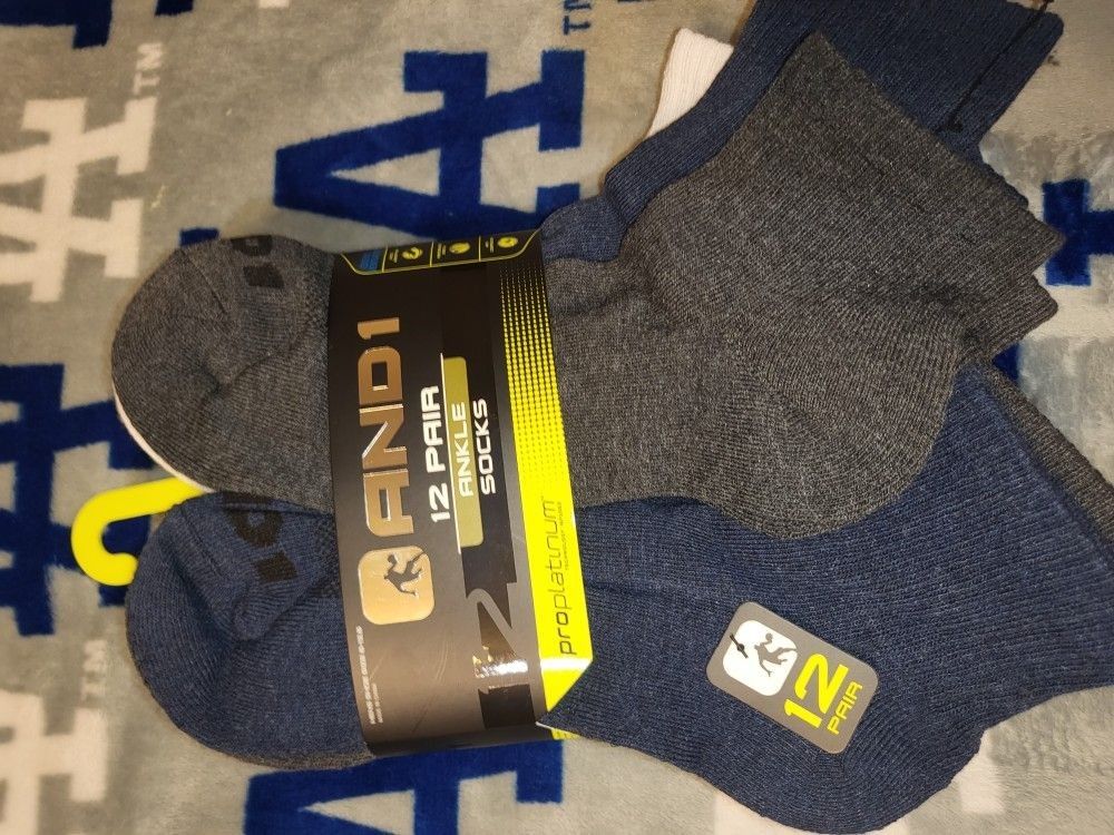 And 1 Ankle Socks 6-12.5