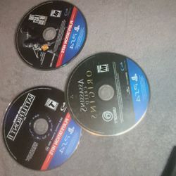 All Three Games For 30 Or Individual 15$, 2 For 25 