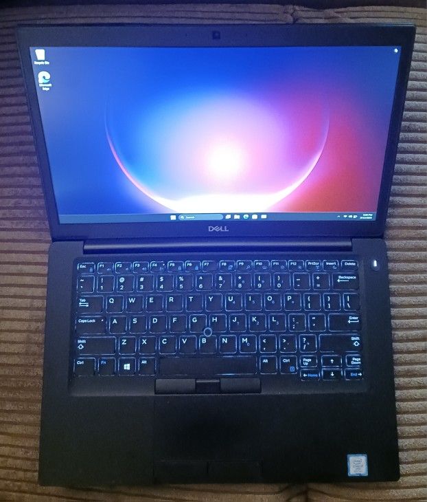 Dell Latitude 14" Laptop Intel Core i7-8650u 16 GB RAM 256 GB SSD 1080P LCD Webcam USB C Thunderbolt Port Windows 11 Professional 