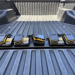 DEWALT 20V MAX Lithium-Ion 2.0Ah Battery with 12V to 20V MAX Charger **4 Available, $50 Each**