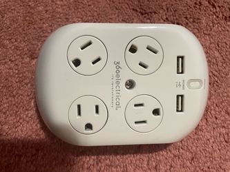 360 Electrical 4 outlets and 2 usb ports