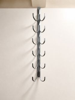 Over-the-Door 12-Hook Organizer – silver