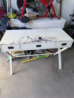 White Desk