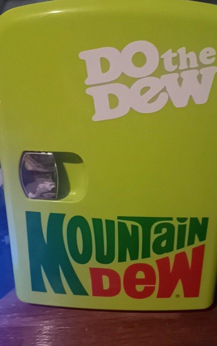 Mini Fridge Mtn Dew
