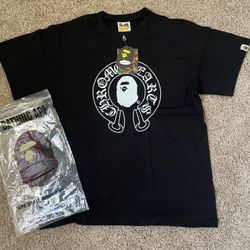 Bape Chrome Hearts Tee (medium)