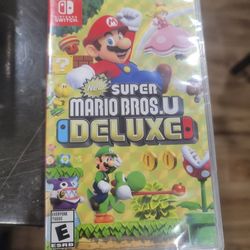 NINTENDO SWITCH SUPER MARIO BROS U DELUXE BRAND NEW FACTORY SEALED 