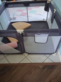 Baby Playpen with Mesh Sides