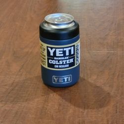 YETI Rambler Colster Can Insulator 2.0 - Navy. New, never been used. 
12oz. Weight 10.5oz plus shipping materials. Height 5". UPC 49