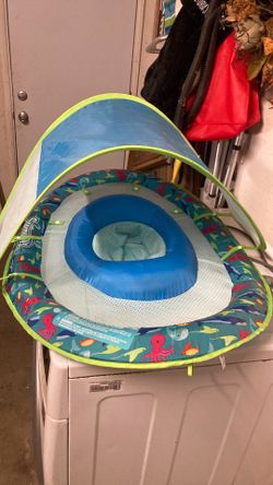 Swimways baby pool seat with shade